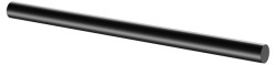 Полотенцедержатель одинарный Keuco REVA 45 см неповоротный латунь черный / 12820370000