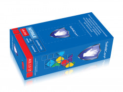 Safe&Care LN310 Перчатки нитриловые неопудренные фиолетовые (упак.)