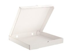 22-2033 Коробка для пиццы из картона 330х330х30 мм / белый 50 шт.(упак.)
