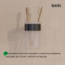 Стакан для щеток IDDIS подвесной латунь Черный матовый / PETBLSGi45