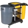 Тележка для уборки Rubbermaid с мешком 126.4 х 55.9 х 111.8 см Черный / FG9T7200BLA