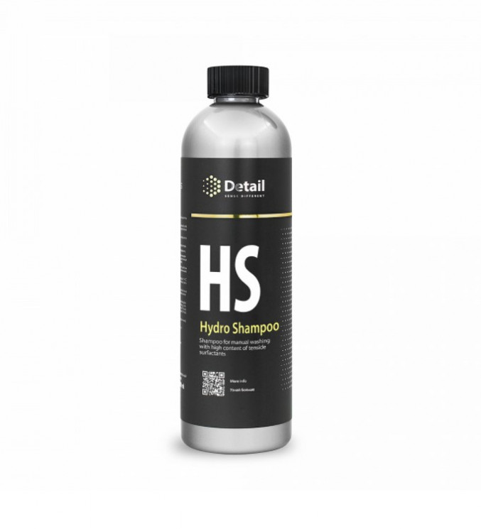 Шампунь вторая фаза с гидрофобным эффектом Detail HS (Hydro Shampoo) DT-0115 / 500 мл