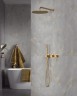 Душевая система встроенная Timo Saona Золото матовое / SX-2349/17SM