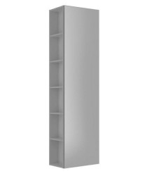 Шкаф-пенал однодверный Keuco PLAN Инокс петли справа, бок. полки, 480x1750x300 мм Петроль матовый / 32931290002