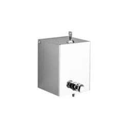 Дозатор для жидкого мыла Delabie настенный 0,5 л металл, хром / 6583