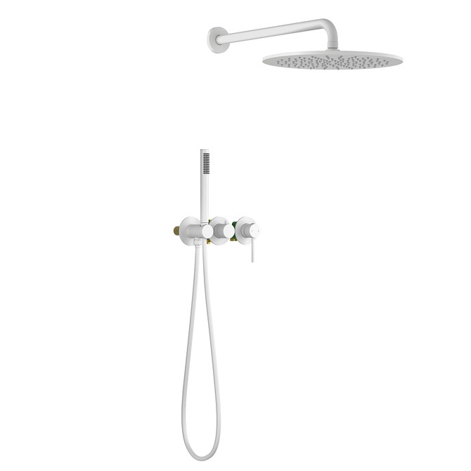Душевая система встроенная Timo Saona Белый матовый / SX-2349/16SM