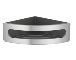 Полка для ванной угловая Keuco Elegance алюминий Матовая сталь / 11657210001