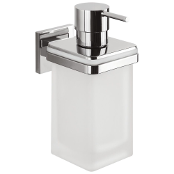 Дозатор для мыла COLOMBO DESIGN BASICQ 0,28 л настенный стекло / B9337