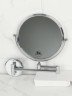 Зеркало для ванной Nofer BRASS двустороннее / 08009.2.В