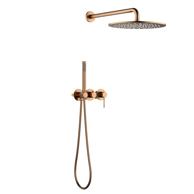 Душевая система встроенная Timo Saona Розовое золото / SX-2349/19SM