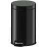 Ведро для мусора педальное WeltWasser ERFIE BL 8L Черный матовый / 10000000897