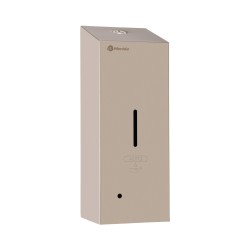 Дозатор MERIDA STELLA R для мыла сенсорный наливной 1,1 л Стальной антифингер / DSA115.R