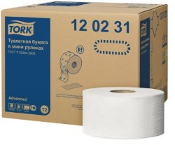 Туалетная бумага в мини рулонах Tork Advanced T2 120231 (рул)