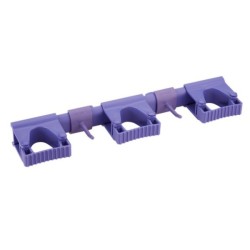 Гигиеничное гибкое настенное крепление Vikan 420 мм фиолетовый / 10118