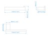 Держатель для туалетной бумаги металл хром Mediclinics Harmonia / AI1421C