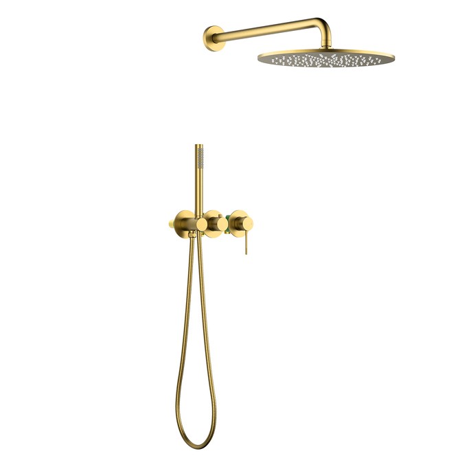 Душевая система встроенная Timo Saona Золото шлифованное / SX-2349/20SM