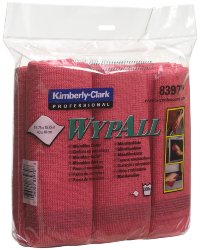 Kimberly-Clark Салфетки из микрофибры универсальные / красный / арт. 8397 (шт.)