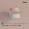 Мыльница подвесная IDDIS подвесная латунь Белый матовый / PETWTSGi42