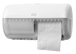 Двойной диспенсер туалетной бумаги Tork T4 557000 в стандартных рулонах