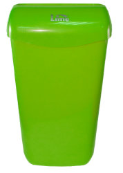 Корзина настенная для мусора Lime 974114 / 11 л / зеленый