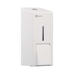 Дозатор MERIDA STELLA R для жидкого мыла наливной 500 мл металл Белый / DSB102.R