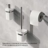 Ершик для унитаза настенный AM.PM Func со стеклянной колбой Хром / A8F33300