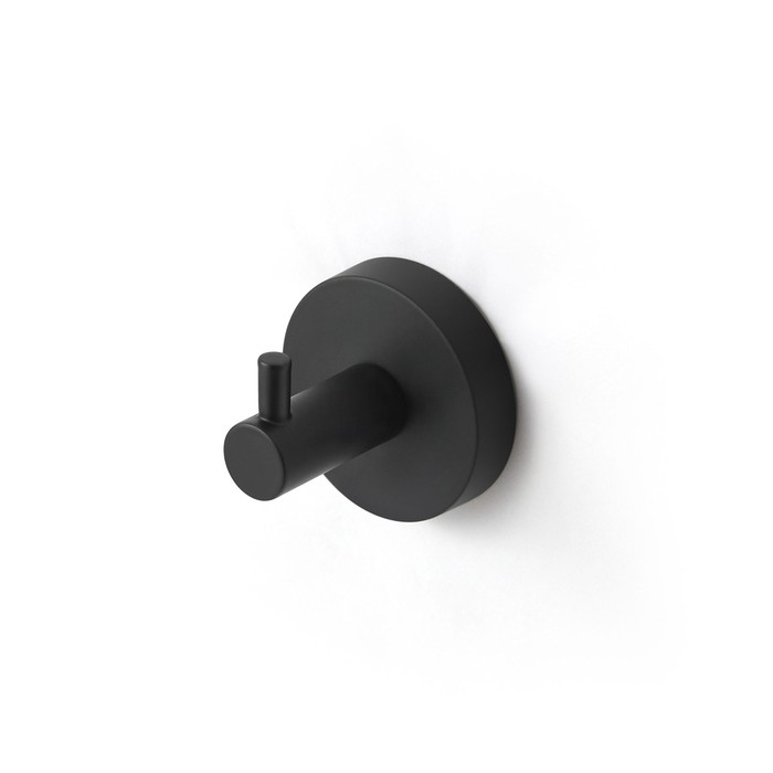 Крючок IDDIS одинарный металл Черный матовый / SENSB01i41