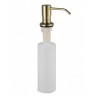 Дозатор для мыла Diadonna встроенный 300 мл металл пластик матовое золото / D66-1913G