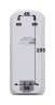 Дозатор жидкого мыла 1 л пластик белый Ksitex / SD-913W-1000