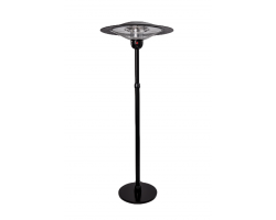 Электрический напольный обогреватель Hugett Floor Steel Black Черный / 1821ADC Black