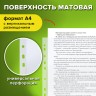 Папки-файлы перфорированные А4 STAFF 100 шт. (пач.) / 226828