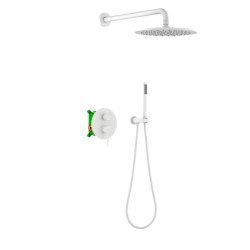 Душевая система встроенная Timo Saona Белый матовый / SX-2369/16SM