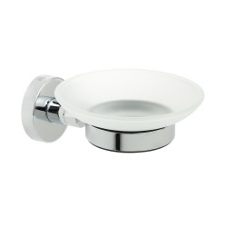 Мыльница стеклянная Fixsen Comfort Chrome хром / FX-85008