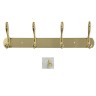 Вешалка c четырьмя двойными крючками BRIMIX Золото / 564-G
