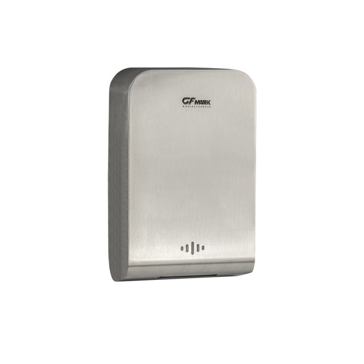 Сушилка для рук антивандальная GFmark 1000W нержавеющая сталь Сатин / 6888