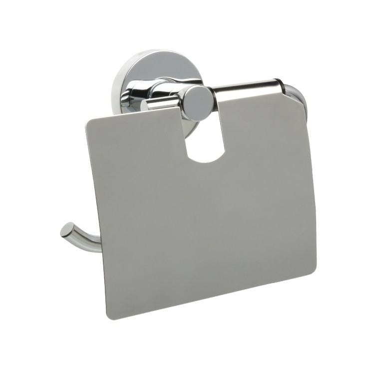 Бумагодержатель с крышкой Fixsen Comfort Chrome хром / FX-85010 Бумагодержатель с крышкой Fixsen Comfort Chrome хром / FX-85010
