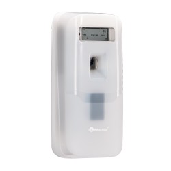 Диспенсер для освежителя воздуха MERIDA HARMONY LCD пластик с экраном, объем 110 мл Белый / GHB705