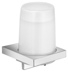 Дозатор для жидкого мыла Keuco Edition механический настенный 250 мл латунь стекло никель / 11152059000