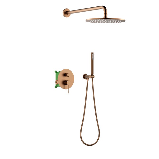 Душевая система встроенная Timo Saona Розовое золото / SX-2369/19SM