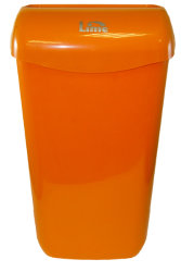 Корзина настенная для мусора Lime 974233 / 23 л / оранжевый