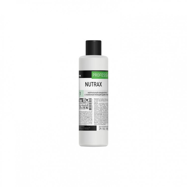 Нейтральный концентрат c усиленным моющим действием Pro-Brite NUTRAX 087-1 / для уборки твёрдых поверхностей, глянцевых полов / 1 л
