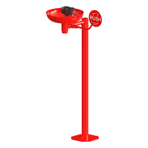 Фонтанчик для глаз SANELA SLSN 25 нержавеющий Красный / 92250