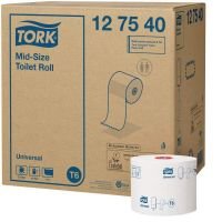 Туалетная бумага Mid-Size в миди рулонах Tork Universal T6 127540 (рул.)