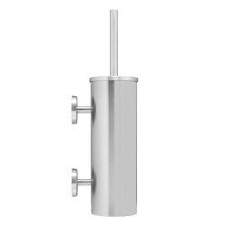 Ершик для унитаза MERIDA OPTIMUM настенный металл матовая сталь / GIM345