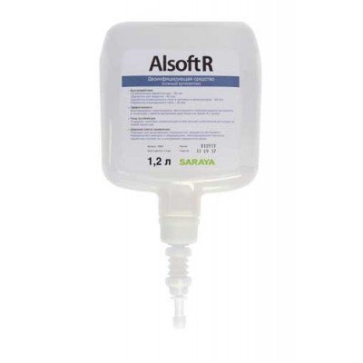 19842 Alsoft R антисептик для рук для UD-9000, картридж 1,2 л