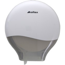 Диспенсер туалетной бумаги для средних рулонов Ksitex пластик белый / TH-902W