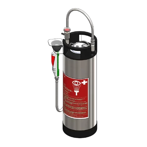 Передвижной глазной душ SANELA  SLSN 26 нержавеющий Красный / 92260