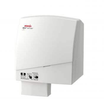Сушилка для рук Starmix 1400 Вт 16 м/с пластик белый / T70E