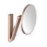 Зеркало сенсорное с подсветкой Keuco iLook_move Розовое золото матовое / 17612299002