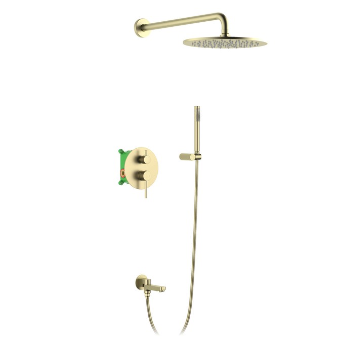 Душевая система встроенная Timo Saona Золото матовое / SX-2379/17SM Душевая система встроенная Timo Saona Золото матовое / SX-2379/17SM